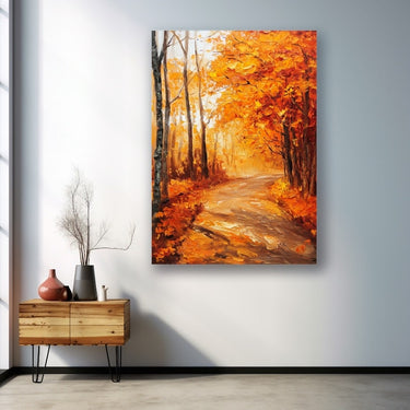Autumn Abstract Painting